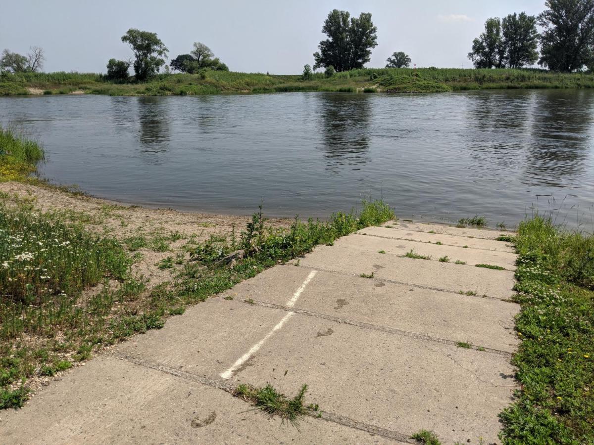 An Den Elbwiesen Gz Fewo Elbeblick Nur Nichtraucher Dommitzsch Exterior foto